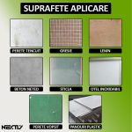 Set 10 x tapet autoadeziv 3D NEXTLY, pentru tavan/perete, design caramida, waterproof, ajustabil, adeziv puternic, usor de montat, suprafata acoperire 5.3MP, 70x77 cm, alb cu frunze verzi, cod 81 - imagine 5