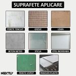 Set 10 x tapet autoadeziv 3D NEXTLY, design modern, floral, pentru perete sau tavan, waterproof, ajustabil, adeziv puternic, usor de montat, suprafata acoperire 4.9 mp, 70x70 cm, cod 83 - imagine 5