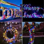 Instalatie de craciun multicolora tip banda led RGB, invelis tip furtun, NEXTLY, 10m lungime, 480 leduri, 8 jocuri de lumini, rezistenta la apa si inghet, interior exterior, pentru brad, casa, pomi, a - imagine 2