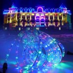 Instalatie de Craciun tip furtun cu incarcare solara NEXTLY, flexibila, leduri RGB multicolor, pentru exterior si interior, 8 moduri de iluminare, IP44, 10 m - imagine 4