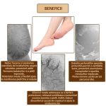 Set 4 protectii din silicon pentru calcaie NEXTLY, pentru dureri/bataturi/piele crapata, lavabile, reutilizabile, anti-alunecare, elastice, potrivite pentru orice incaltaminte, marime universala, crem - imagine 6