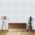 Set 20 x tapet autoadeziv 3D NEXTLY, pentru perete sau tavan, design modern, waterproof, ajustabil, adeziv puternic, usor de montat, suprafata acoperire 9.8 mp, 70x70 cm, cod 16, model floare, alb - imagine 7