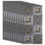 Set 10 x tapet autoadeziv imitatie marmura NEXTLY, waterproof, ajustabil, adeziv puternic, usor de montat, suprafata acoperire 1.8 mp, 30x60 cm, 2mm grosime PH001