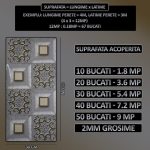 Set 20 x tapet autoadeziv imitatie marmura NEXTLY, waterproof, ajustabil, adeziv puternic, usor de montat, suprafata acoperire 3.6 mp, 30x60 cm, 2mm grosime PH001 - imagine 4