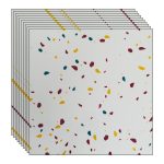 Set 50 x tapet autoadeziv imitatie marmura NEXTLY, waterproof, ajustabil, adeziv puternic, usor de montat, suprafata acoperire 18 mp, 60x60 cm, 2mm grosime 250-18