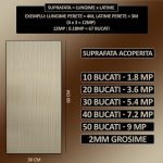Set 50 x tapet autoadeziv imitatie marmura NEXTLY, waterproof, ajustabil, adeziv puternic, usor de montat, suprafata acoperire 9 mp, 30x60 cm, 2mm grosime PM006 - imagine 4