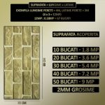 Set 20 x tapet autoadeziv imitatie marmura NEXTLY, waterproof, ajustabil, adeziv puternic, usor de montat, suprafata acoperire 3.6 mp, 30x60 cm, 2mm grosime PZ6602 - imagine 4
