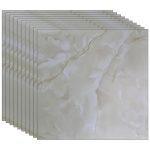 Set 24 x placi din PVC autoadezive pentru podea/perete NEXTLY, reutilizabile, waterproof, ajustabile, adeziv puternic, usor de montat, suprafata acoperire 5 mp, 45.6 x 45.6 cm, 1.5 mm grosime ALM-2-4