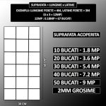Set 20 x tapet autoadeziv imitatie marmura NEXTLY, waterproof, ajustabil, adeziv puternic, usor de montat, suprafata acoperire 3.6 mp, 30x60 cm, 2mm grosime P88101 - imagine 4