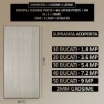 Set 20 x tapet autoadeziv imitatie marmura NEXTLY, waterproof, ajustabil, adeziv puternic, usor de montat, suprafata acoperire 3.6 mp, 30x60 cm, 2mm grosime PM007 - imagine 4
