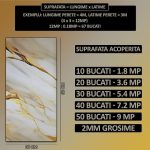 Set 50 x tapet autoadeziv imitatie marmura NEXTLY, waterproof, ajustabil, adeziv puternic, usor de montat, suprafata acoperire 9 mp, 30x60 cm, 2mm grosime 116-14g - imagine 6
