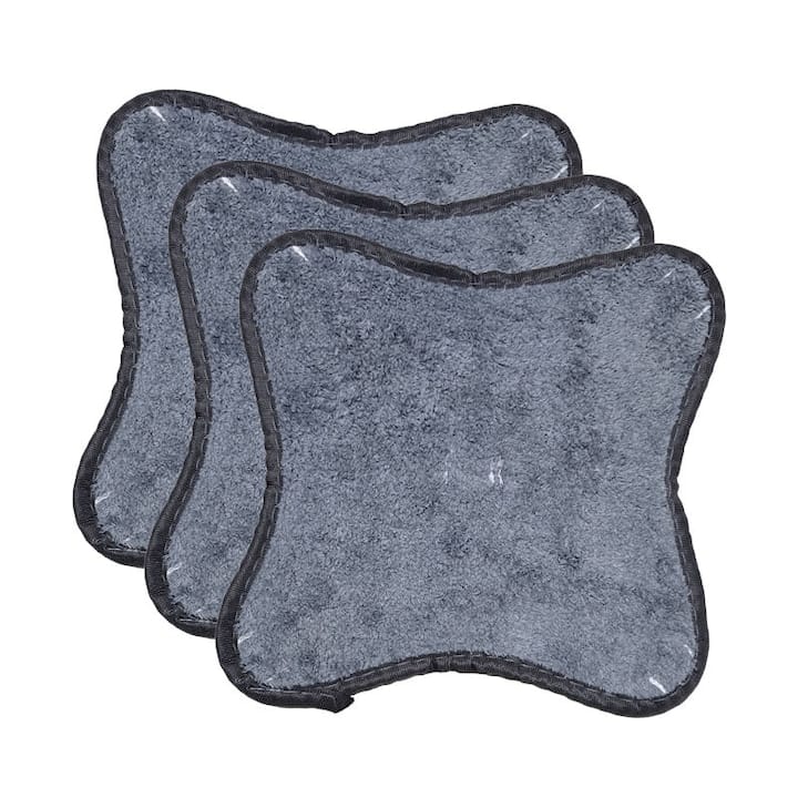 res_c1e56e8ad6f013bc48c73b35449288a7.jpg Set 3 lavete din microfibra pentru mop cu cap in forma de stea NEXTLY, reutilizabile, lavabile, detasabile, absorbtie buna, utilizare pe diverse suprafete umede si uscate, gri - imagine 1