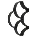 Matrita pavaj din beton NEXTLY, forma reutilizabila pentru turnat ciment pentru gradina/alei/trotuare, plastic durabil, 52x35x4cm, 21-14 negru