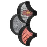 Matrita pavaj din beton NEXTLY, forma reutilizabila pentru turnat ciment pentru gradina/alei/trotuare, plastic durabil, 52x35x4cm, 21-14 negru - imagine 5