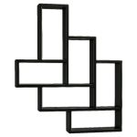 Matrita pavaj din beton NEXTLY, forma reutilizabila pentru turnat ciment pentru gradina/alei/trotuare, plastic durabil, 50.5x40.5x3.8cm, 21-12 negru