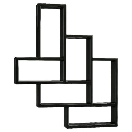 Matrita pavaj din beton NEXTLY, forma reutilizabila pentru turnat ciment pentru gradina/alei/trotuare, plastic durabil, 50.5x40.5x3.8cm, 21-12 negru