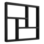 Matrita pavaj din beton NEXTLY, forma reutilizabila pentru turnat ciment pentru gradina/alei/trotuare, plastic durabil, 39.5x39.5x3.8cm, 21-13 negru