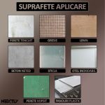 Set  tapet autoadeziv 3D NEXTLY, pentru perete sau tavan, waterproof, ajustabil, adeziv puternic, usor de montat, design modern, multicolor, cod 7-V2 - imagine 4