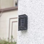 Set 8 x lampa decorativa cu incarcare solara NEXTLY, pentru perete/gard, design modular, senzor de lumina, 4 leduri, lumina calda, rezistenta la apa, 12x6.5cm, m3 negru - imagine 7