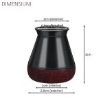 Set 4 protectii picioare scaun/mobila din silicon si pasla NEXTLY, anti-zgarieturi, anti-zgomot, flexibile, universale, reutilizabile, 3x2.8cm - S, negru-visiniu - imagine 7