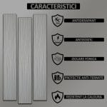 Set 36 x placi din PVC autoadezive pentru podea imitatie lemn NEXTLY, reutilizabile, waterproof, ajustabile, adeziv puternic, usor de montat, suprafata acoperire 5 mp, 91.44 x 15.24 cm, gri, K7373-2 - imagine 4