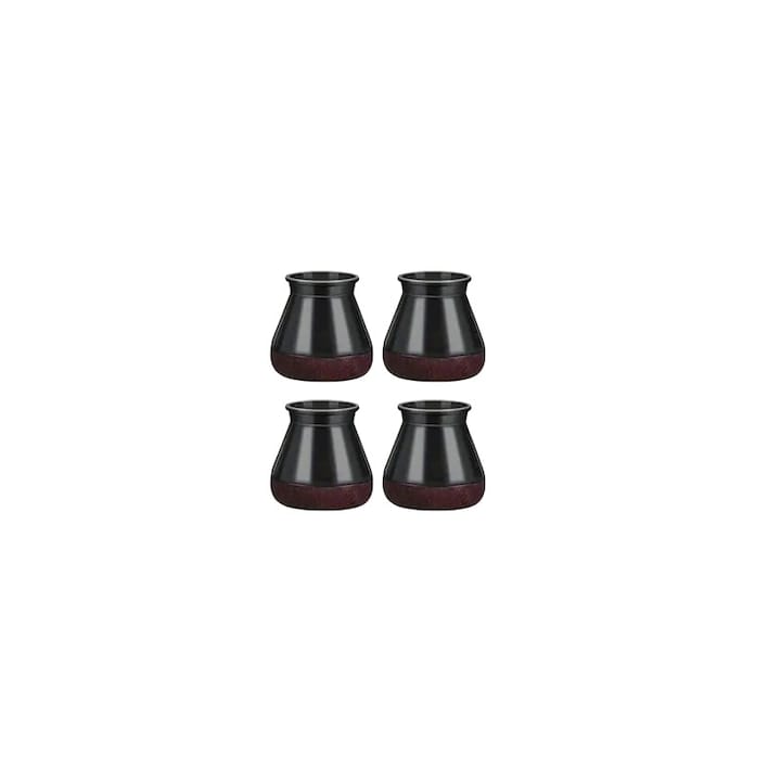 res_099fb39174296e1478cb73d9027facea.jpg Set 4 protectii picioare scaun/mobila din silicon si pasla NEXTLY, anti-zgarieturi, anti-zgomot, flexibile, universale, reutilizabile, 3x3.8cm - M, negru-visiniu - imagine 1