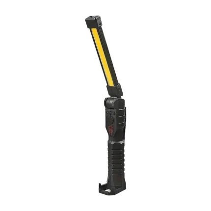Lampa LED de lucru reincarcabila, NEXTLY, magnetica, carlig pentru agatare, pliabila 180°, 15W, 450lm, 3 surse de lumina, intensitate reglabila, 3 tipuri de lumina, functie powerbank, incarcare USB-C, negru
