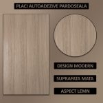 Set 36 x placi din PVC autoadezive pentru podea imitatie lemn NEXTLY, reutilizabile, waterproof, ajustabile, adeziv puternic, usor de montat, suprafata acoperire 5 mp, 91.44 x 15.24 cm, maro, K7373-7 - imagine 2