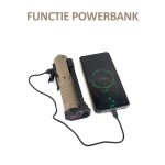 Lampa LED de lucru reincarcabila, NEXTLY, magnetica, carlig pentru agatare, pliabila 180°, 15W, 450lm, 3 surse de lumina, intensitate reglabila, 3 tipuri de lumina, functie powerbank, incarcare USB-C, negru - imagine 15