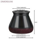 Set 20 protectii picioare scaun/mobila din silicon si pasla NEXTLY, anti-zgarieturi, anti-zgomot, flexibile, universale, reutilizabile, 3x4.5cm - L, negru-visiniu - imagine 7