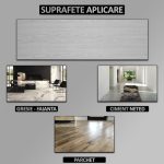 Set 36 x placi din PVC autoadezive pentru podea imitatie lemn NEXTLY, reutilizabile, waterproof, ajustabile, adeziv puternic, usor de montat, suprafata acoperire 5 mp, 91.44 x 15.24 cm, gri, K7373-11 - imagine 5