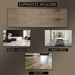 Set 36 x placi din PVC autoadezive pentru podea imitatie lemn NEXTLY, reutilizabile, waterproof, ajustabile, adeziv puternic, usor de montat, suprafata acoperire 5 mp, 91.44 x 15.24 cm, maro, K7373-3 - imagine 5