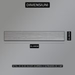 Set 36 x placi din PVC autoadezive pentru podea imitatie lemn NEXTLY, reutilizabile, waterproof, ajustabile, adeziv puternic, usor de montat, suprafata acoperire 5 mp, 91.44 x 15.24 cm, gri, K7373-8 - imagine 7