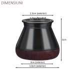 Set 8 protectii picioare scaun/mobila din silicon si pasla NEXTLY, anti-zgarieturi, anti-zgomot, flexibile, universale, reutilizabile, 3x3.8cm - M, negru-visiniu - imagine 7