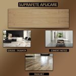 Set 36 x placi din PVC autoadezive pentru podea imitatie lemn NEXTLY, reutilizabile, waterproof, ajustabile, adeziv puternic, usor de montat, suprafata acoperire 5 mp, 91.44 x 15.24 cm, maro, K7373-6 - imagine 5