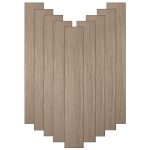 Set 36 x placi din PVC autoadezive pentru podea imitatie lemn NEXTLY, reutilizabile, waterproof, ajustabile, adeziv puternic, usor de montat, suprafata acoperire 5 mp, 91.44 x 15.24 cm, maro, K7373-7