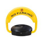 Blocator automat de parcare cu incarcare solara NEXTLY, 2 telecomenzi incluse, control de la distanta 50m, greutate maxima suportata 2 tone, alarma, incarcator priza inclus, rezistent la apa si inghet, galben-negru