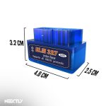 Tester auto, interfata OBD 2 Bluetooth NEXTLY, diagnoza auto, stergere erori, ELM327, multimarca, albastru - imagine 9