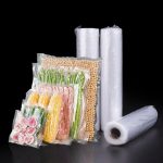 Set 4 role pungi universale pentru vidat si sigilat alimente, NEXTLY, gofrate, lavabile, conservare optima, fructe, legume, carne, mancare, compatibilitate universala, rezistenta la inghet si caldura, 500x28cm - imagine 6