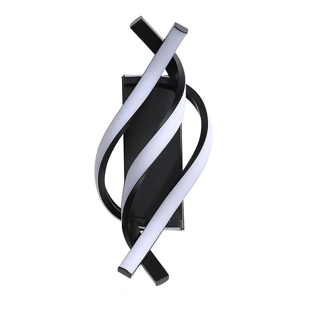 res_5e600bf759a21a88b1894e0c8d83c298.jpg Aplica de perete NEXTLY, pentru interior, LED, lumina calda, 3 surse de iluminare, design modern, 33x13cm, negru - imagine 1