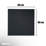Set 10 x Mocheta Autoadeziva Premium NEXTLY, pentru podea si scari, 60x60 cm, 5mm grosime, instalare usoara, covor autoadeziv, rezistenta la apa si caldura, adeziv puternic, acoperire 3.6 mp, gri antracit - imagine 11