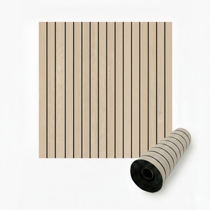 Tapet autoadeziv 3D NEXTLY, imitatie lemn, rezistent la apa, 60x300cm, bej inchis