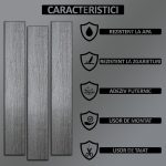 Set 36 x placi din PVC autoadezive pentru podea imitatie lemn NEXTLY, reutilizabile, waterproof, ajustabile, adeziv puternic, usor de montat, suprafata acoperire 5mp, 91.4x15.2cm, gri - imagine 3