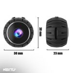Mini camera de supraveghere WiFi NEXTLY, FULL HD 1080p, vedere nocturna, detectare miscare, aplicatie mobila, Android/iOS, unghi larg 150°, 30x30x23mm, negru - imagine 9