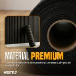 Tapet autoadeziv 3D NEXTLY, imitatie lemn wenge, grosime 5 mm, 58x300cm - imagine 8