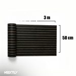 Tapet autoadeziv 3D NEXTLY, imitatie lemn wenge, grosime 5 mm, 58x300cm - imagine 2