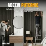 Tapet autoadeziv 3D NEXTLY, imitatie lemn wenge, grosime 5 mm, 58x300cm - imagine 9